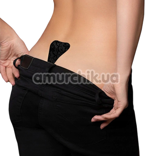 Самоклеящиеся трусики Bye Bra Adhesive String, черные