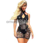 Комбинезон Star Night Invite Me Lace Bodystocking, черный - Фото №1