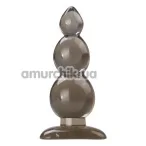 Анальна пробка Leten Anal Plug Avivi, сіра - Фото №1