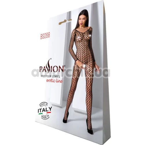 Комбінезон Passion Free Your Senses BS068, чорний
