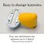 Вібратор Tenga Iroha Mini Fuji-Lemon, жовто-фіолетовий - Фото №7