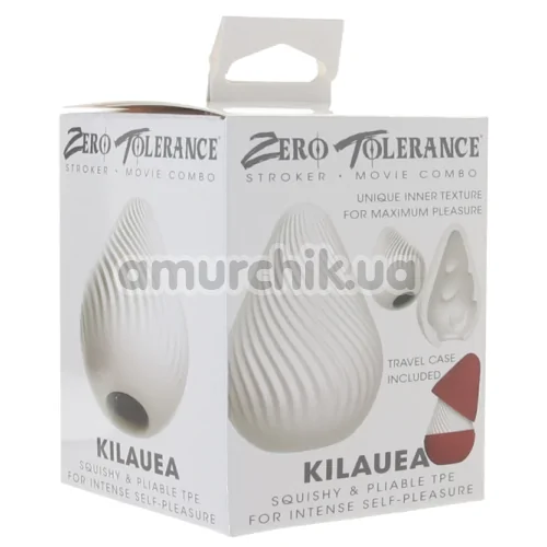 Мастурбатор Zero Tolerance Kilauea, белый