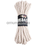 Веревка Feral Feelings Shibari Cotone 8 м, белая - Фото №1