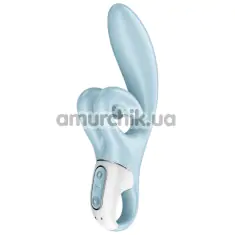 Вибратор Satisfyer Touch Me, голубой - Фото №1