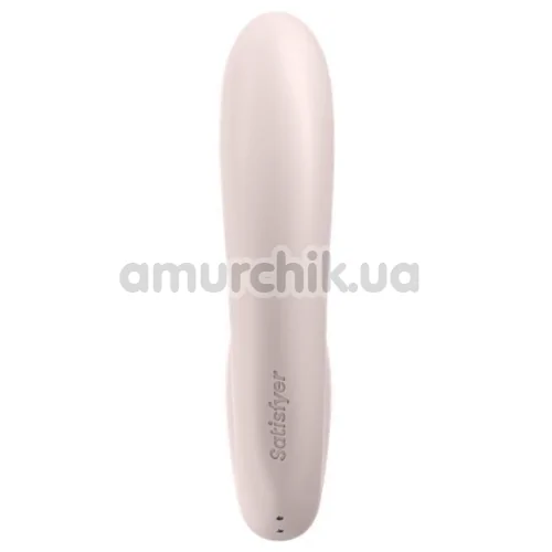 Вібратор з вакуумним стимулятором Satisfyer Sunray, рожевий