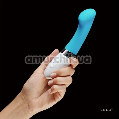 Вибратор Lelo Gigi Turquoise Blue (Лело Джиджи Тарквойс Блю), бирюзовый