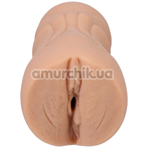 Искусственная вагина Signature Strokers Jewelz Blu Pocket Pussy, телесная
