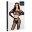 Комплект Bodystocking 2071, черный: топ + колготки - Фото №4
