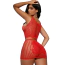 Платье Star Night Butterfly Fishnet Mini Dress, красное - Фото №4