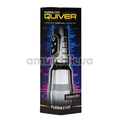 Fleshlight Quiver з вібрацією та підігрівом (Флешлайт Квівер)