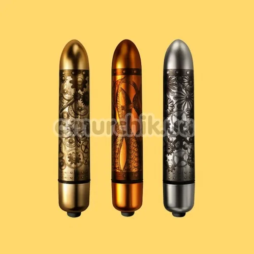 Клиторальный вибратор Dr. Roccos Pleasure Emporium RO-90mm, бронзовый