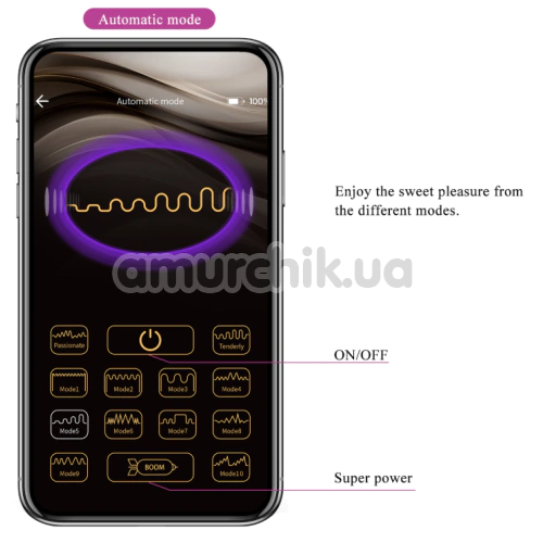 Виброяйцо Pretty Love Catalina App, розовое