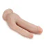 Двойной фаллоимитатор Dr. Skin 8 Inch DP Cock, телесный - Фото №3