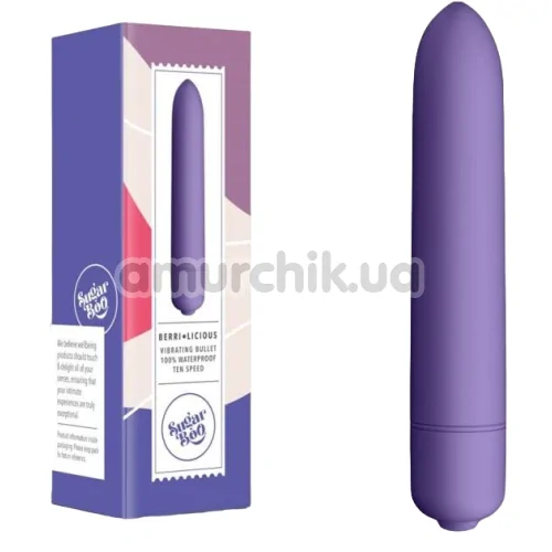 Вибратор SugarBoo Berry Licious, фиолетовый