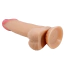 Фалоімітатор Sliding Skin Bendable 7.6, тілесний - Фото №5