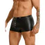 Трусы-боксеры мужские Star Night Punk Rivet Faux Leather Boxer, черные - Фото №5