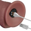 Вібратор Lovetoy Dual Density Power Cock 8.5, коричневий - Фото №9