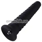 Анальная насадка Hismith Tower Shape Anal Toy, черная - Фото №1