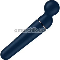 Універсальний вібромасажер Satisfyer Planet Wand-er, синій - Фото №1