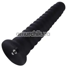Анальная насадка Hismith Tower Shape Anal Toy, черная - Фото №1