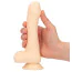 Фаллоимитатор с ароматом ванили Delicious Dildo Vanilla 18.5 см, телесный - Фото №5