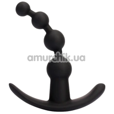 Анальний ланцюжок з вібрацією Black Mont Renegade Vibrating Anal Beads 5.6, чорний - Фото №1