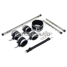 Бондажный набор Roomfun Adjustable Spreader Bar Kit, черный - Фото №1
