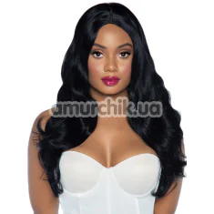 Парик Leg Avenue Long Wavy Center Part Wig, черный - Фото №1