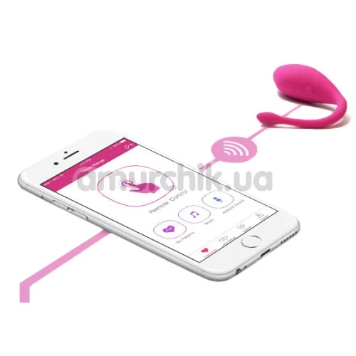 Виброяйцо Lovense Lush, розовое
