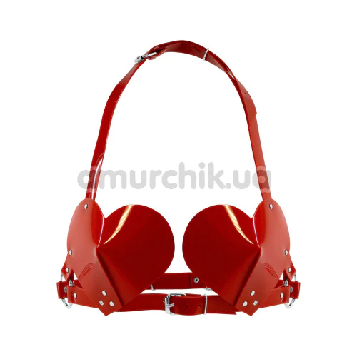 Бюстгальтер Feral Feelings Hearts Bra, красный - Фото №1
