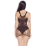 Платье Star Night Diff Net Mini Dress, черное - Фото №5