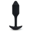Анальная пробка с вибрацией B-Vibe Vibrating Snug Plug 2, чёрная - Фото №2