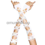 Рукавички Leg Avenue Butterfly Cut Out Arm Warmers, білі - Фото №1