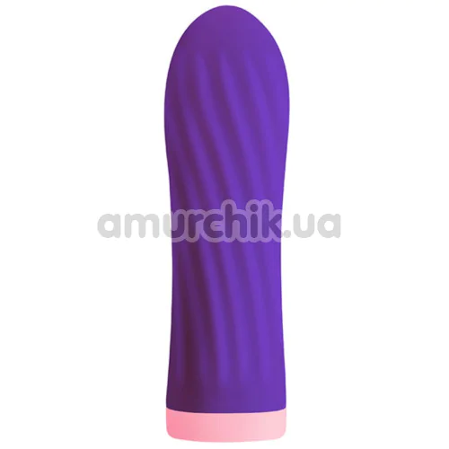 Клиторальный вибратор S Pleasures Bullets Twist & Shout, фиолетовый - Фото №1