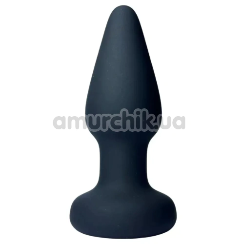 Анальная пробка с подсветкой Passion Play Light-up Buttplug S, черная