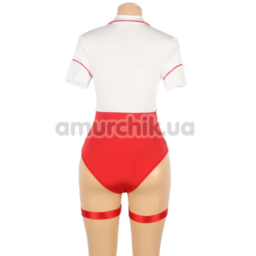 Костюм медсестры Star Night Nurse Body Set, белый: боди + головной убор