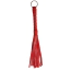 Флоггер DS Fetish Leather Flogger 02040, красный - Фото №1