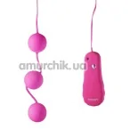 Вагинальные шарики с вибрацией Power Balls, розовые - Фото №1