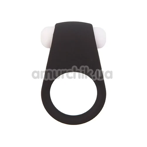 Віброкільце Lit-Up Silicone Stimu-Ring 4, чорне - Фото №1