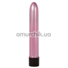 Вибратор Retro Ultra Slimline 17 см, розовый - Фото №1