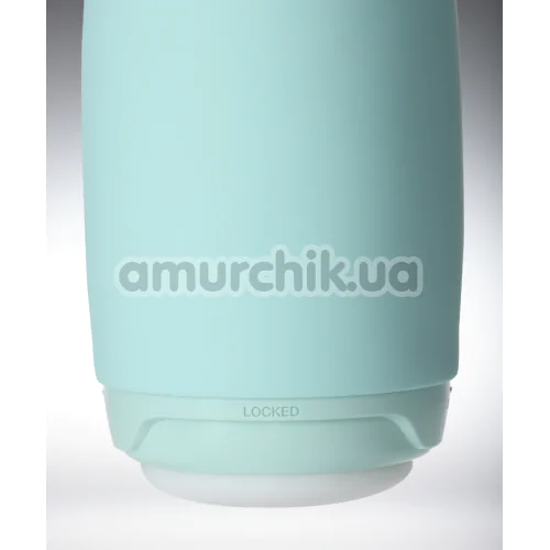 Мастурбатор Tenga Puffy Mint Green, бирюзовый