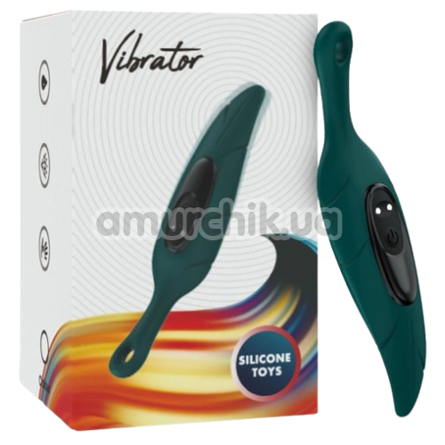 Вібратор Boss Series Vibrator Leaf, зелений