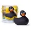 Кліторальний вібратор I Rub My Duckie Classic Black, чорний - Фото №3