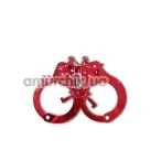 Наручники Anodized Cuffs, красные - Фото №1