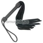 Флогер DS Fetish Mini Tail Flogger, чорний - Фото №1