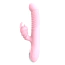 Вібратор з ротацією і поштовхами G Spot Thrusting Vibrator Elisa, рожевий - Фото №4