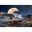 Анальная пробка с вибрацией Startroopers Pluto, синяя - Фото №13