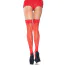 Чулки Leg Avenue One Size Nuna Sheer Thigh High Stockings, красные - Фото №1
