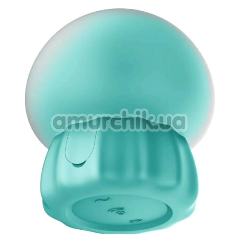 Симулятор орального сексу для жінок з вібрацією Satisfyer Jelly-cious, бірюзовий