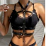 Портупея Star Night Leather Chest Harness Straps, черная - Фото №9